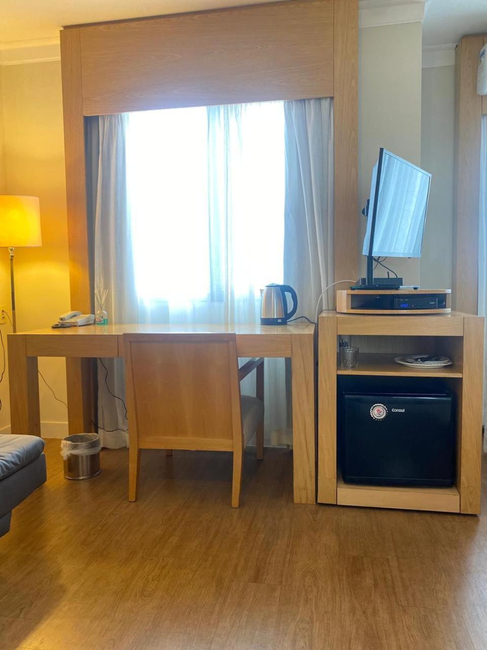公寓 Maravilhoso Flat Em Frente Ao Aeroporto De Congonhas H1908 圣保罗